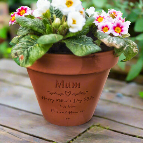 Happy Mother's Day Personalised Plant Pot